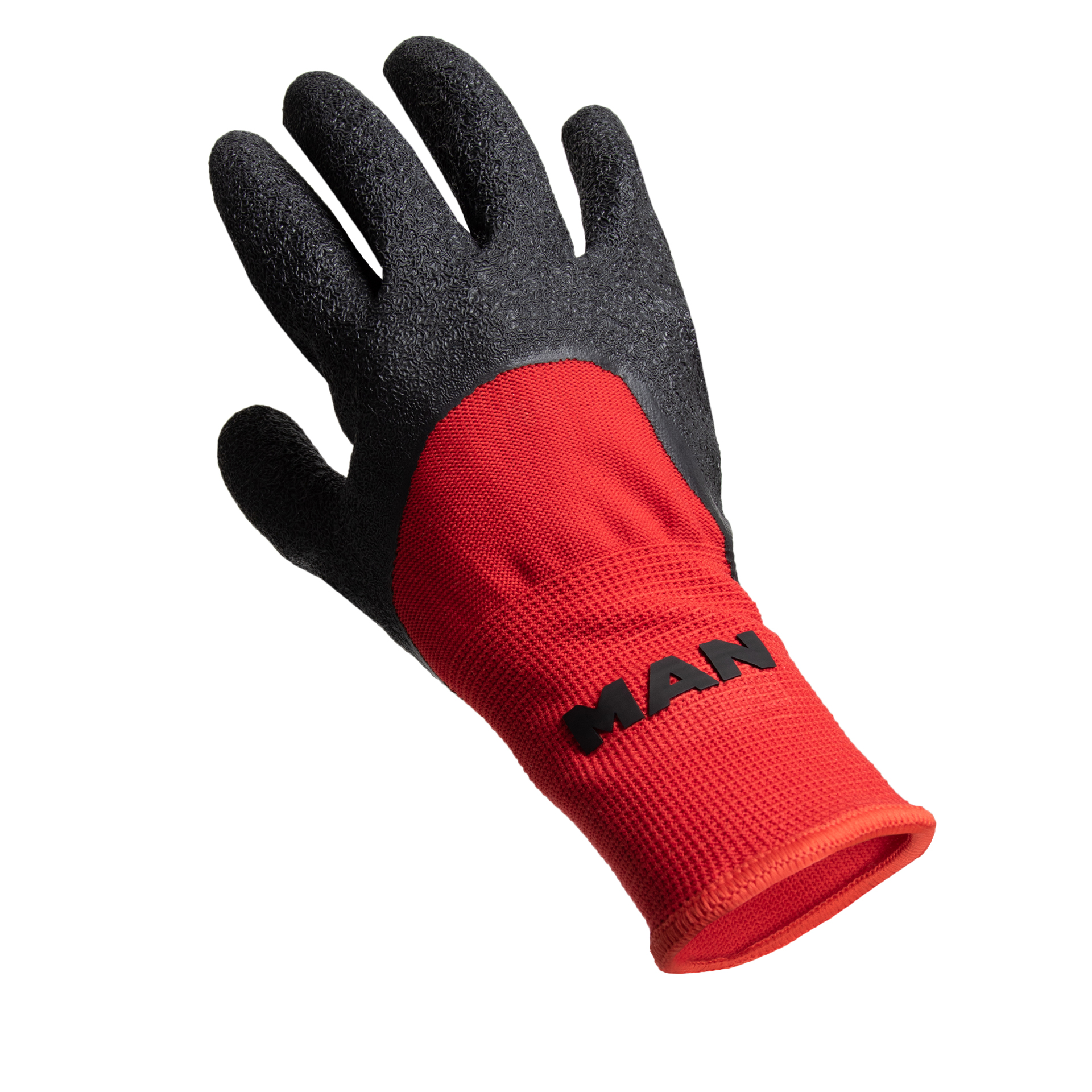 Arbeitshandschuhe rot/grau