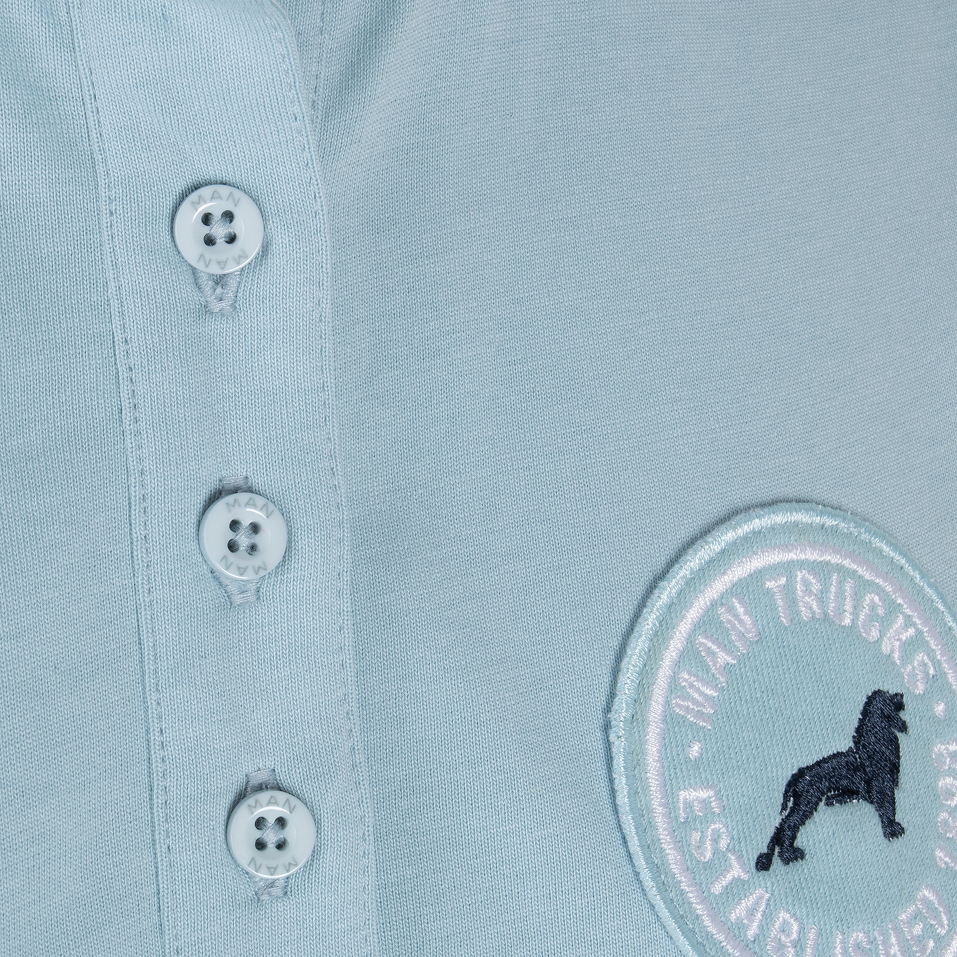 Damen Poloshirt arctic blue