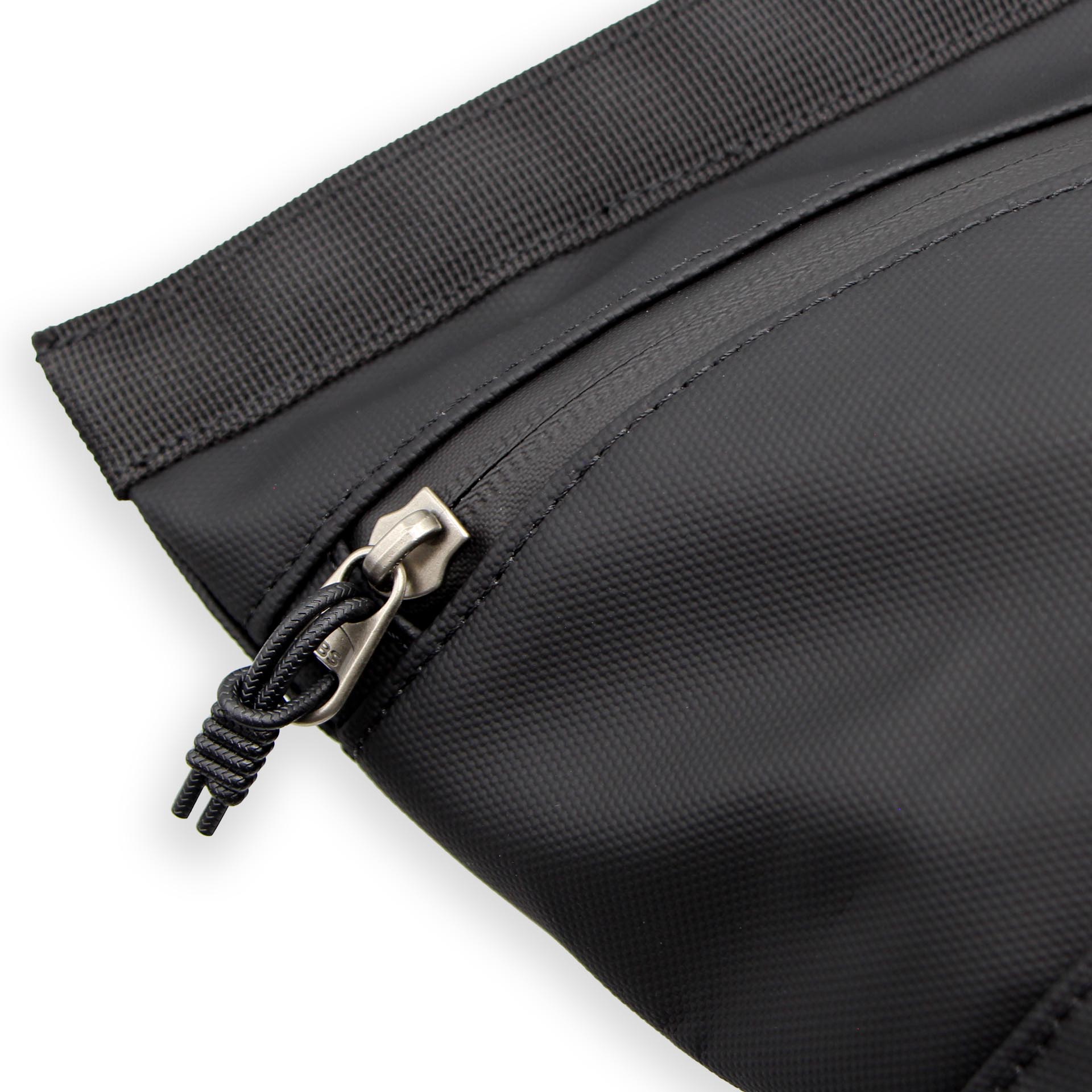 Rolltop Rucksack schwarz