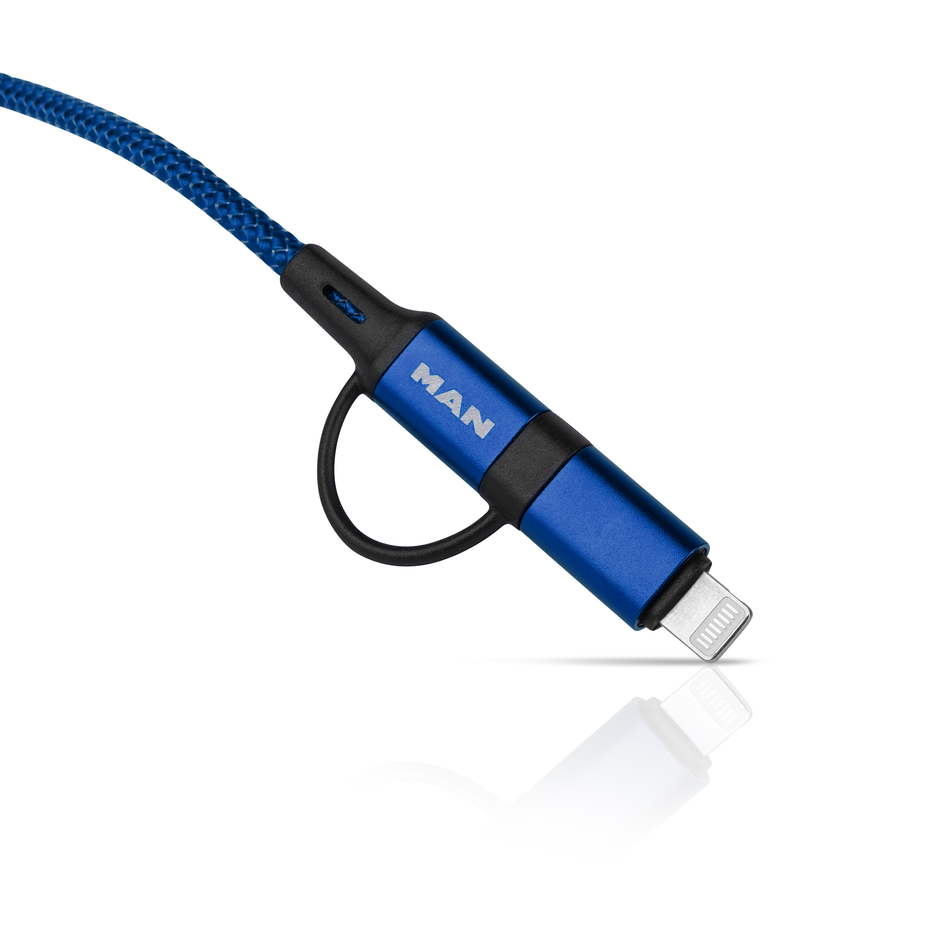 Datablocker Ladekabel Fastcharge blau