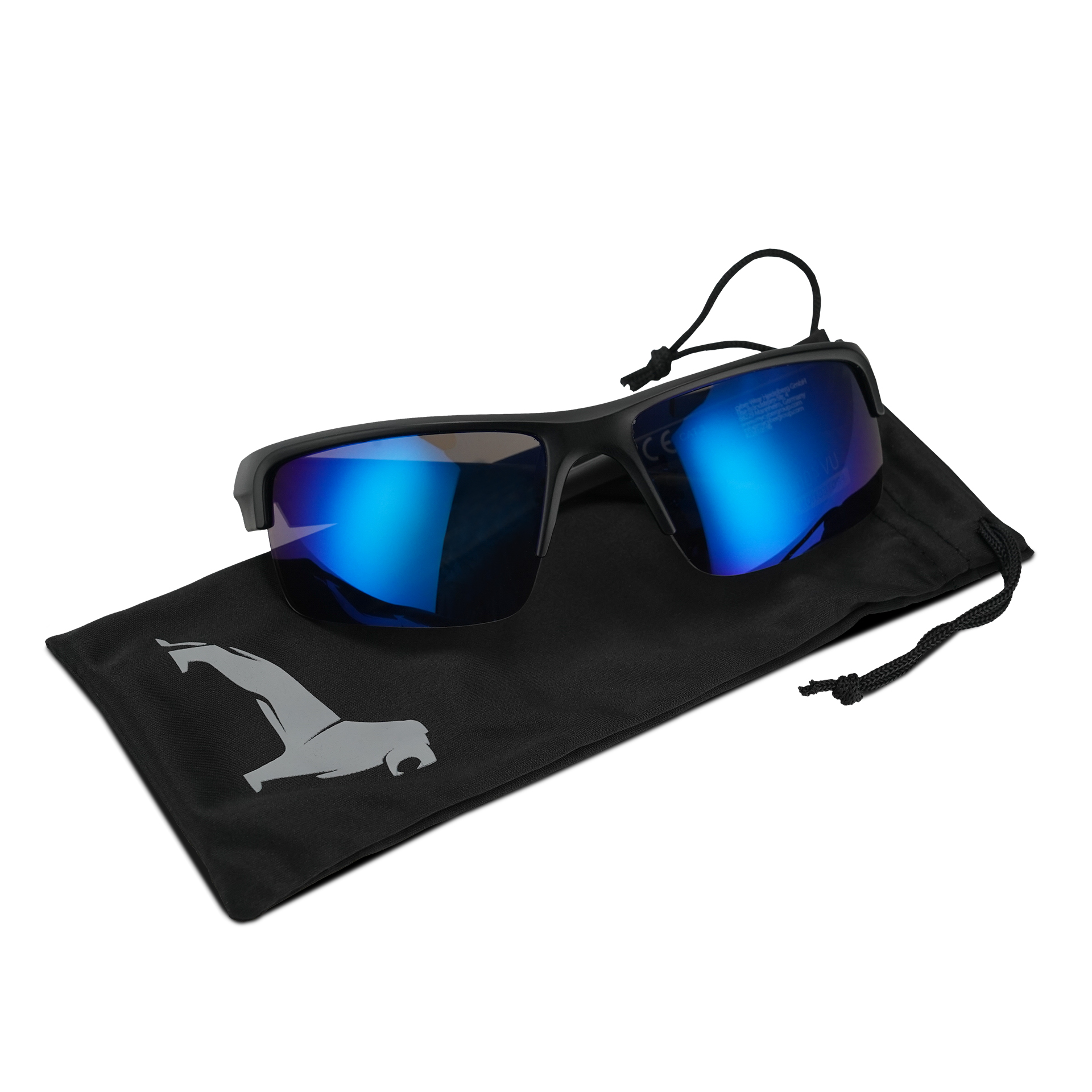Sportsonnenbrille - blau