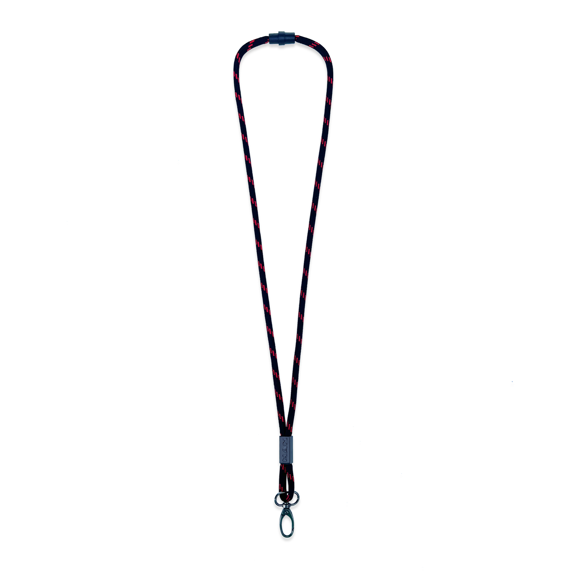 Lanyard Kordel rot-schwarz