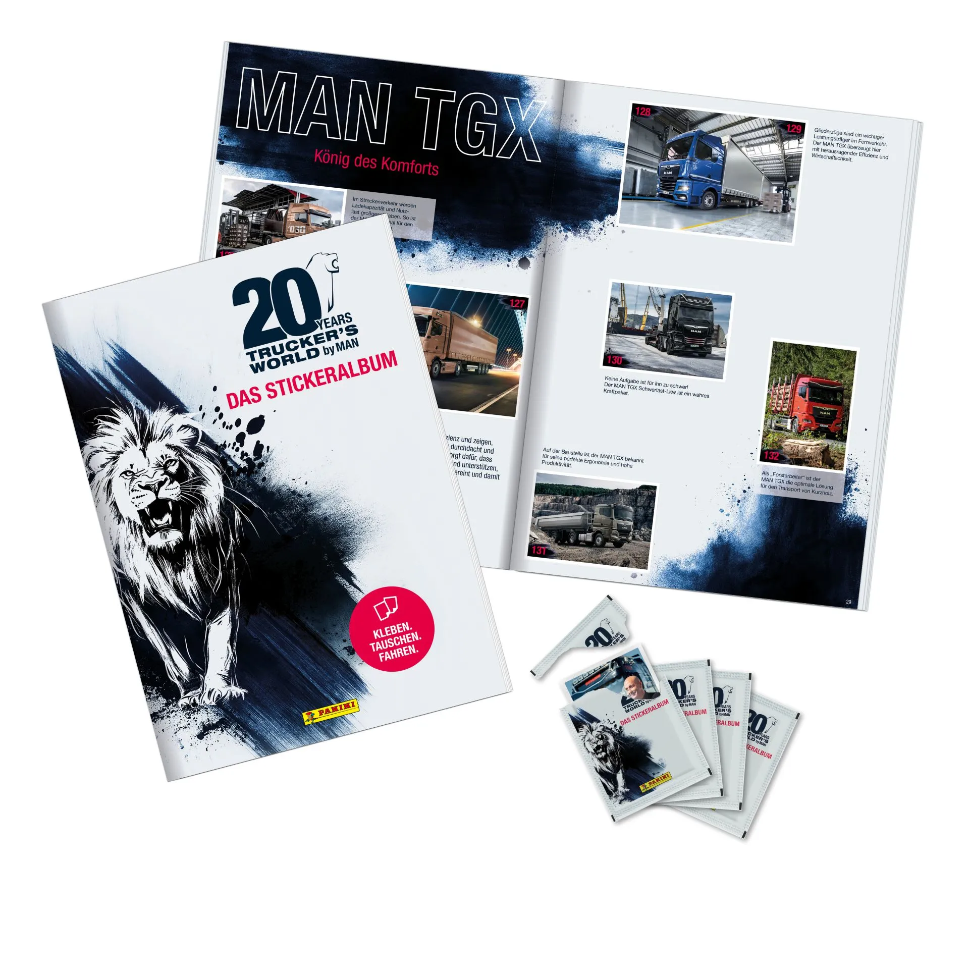 Panini-Sticker Tütchen