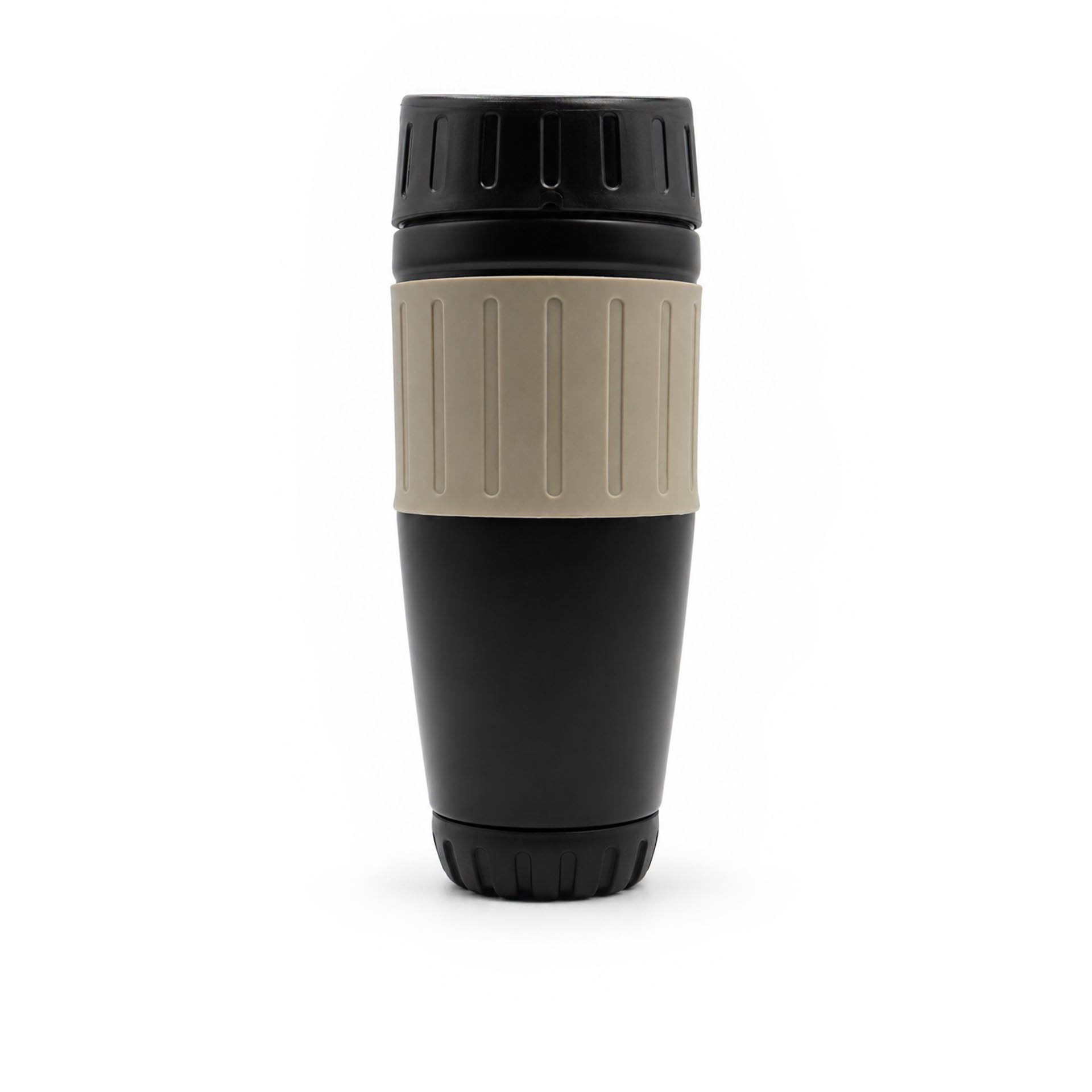 Thermobecher 480 ml sand-schwarz