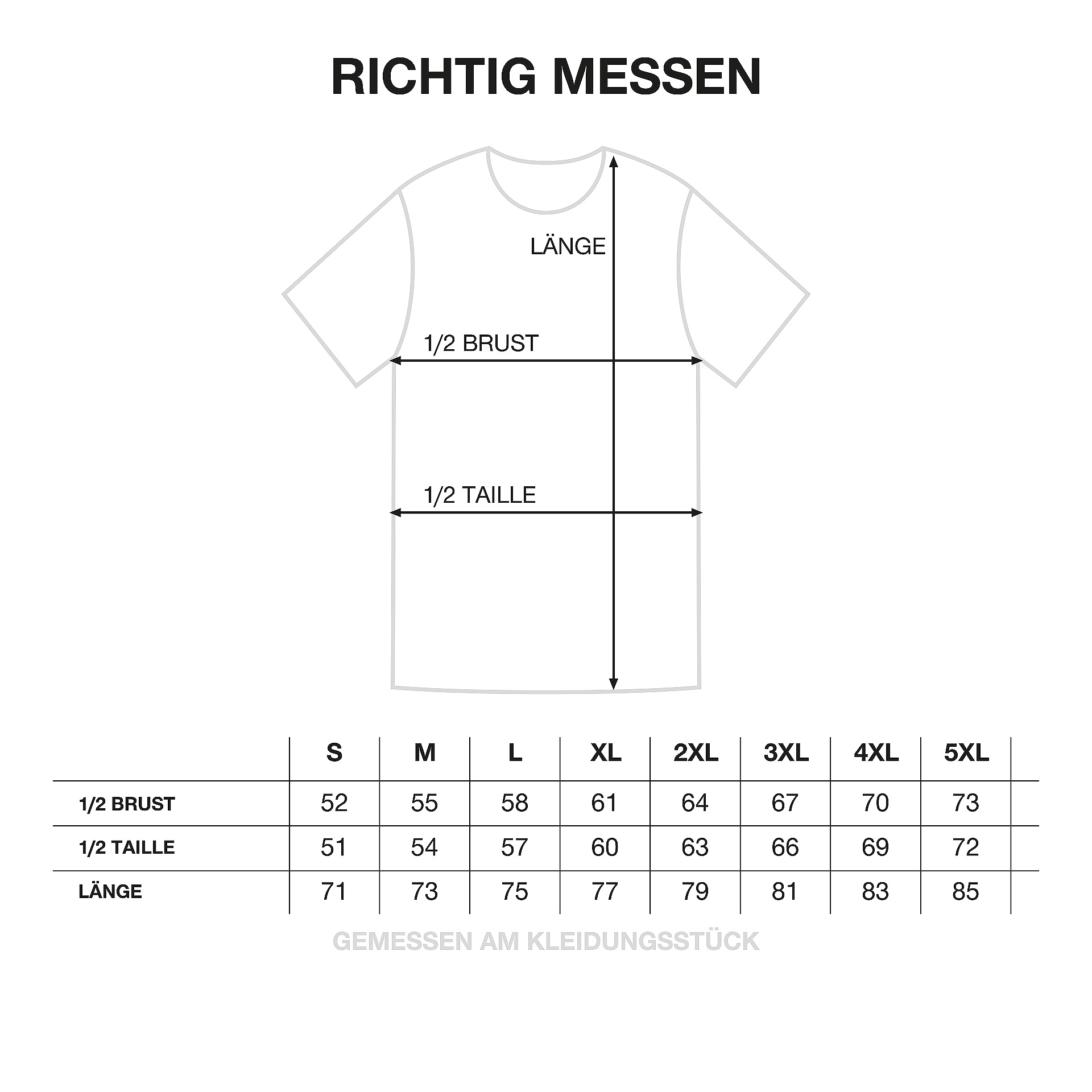 Herren T-Shirt Stripe