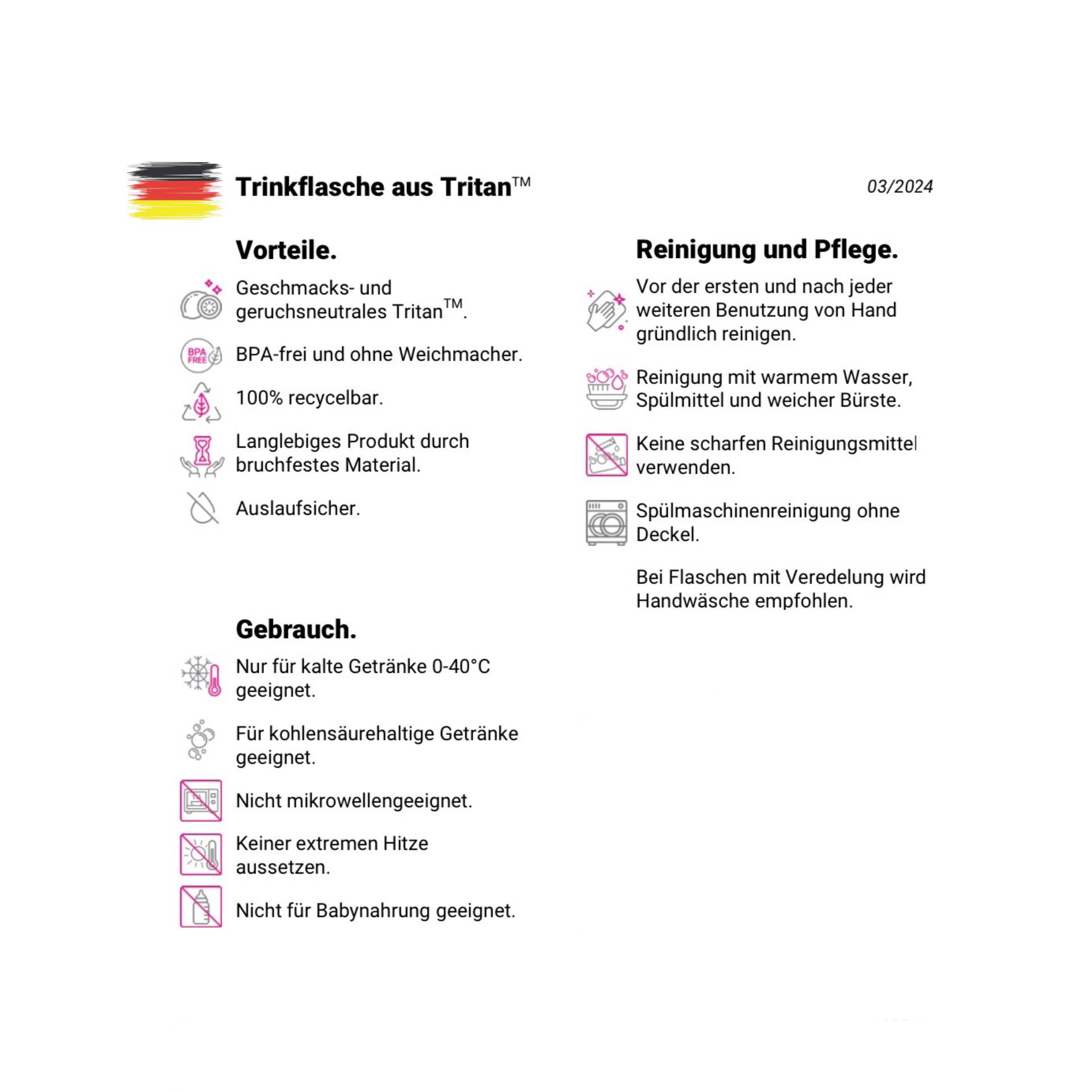 Trinkflasche hTGX
