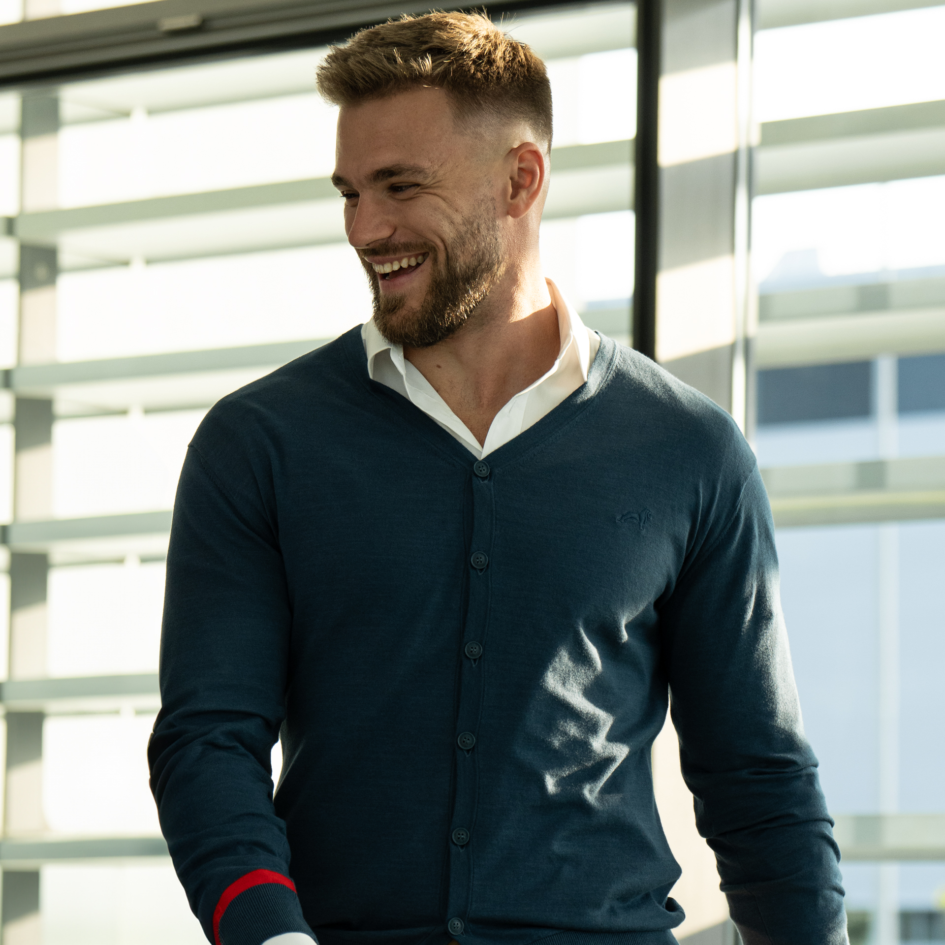 Herren Cardigan