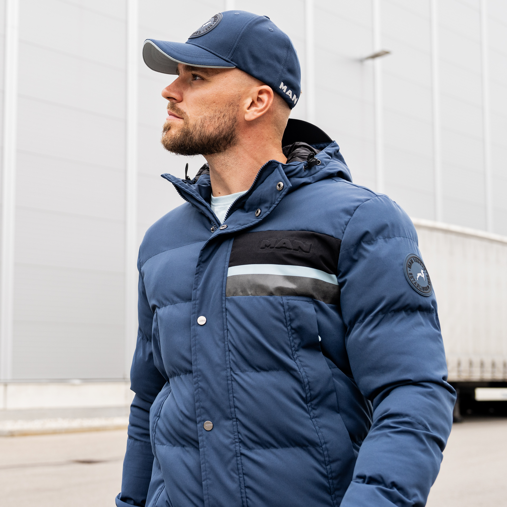 Herren Parka