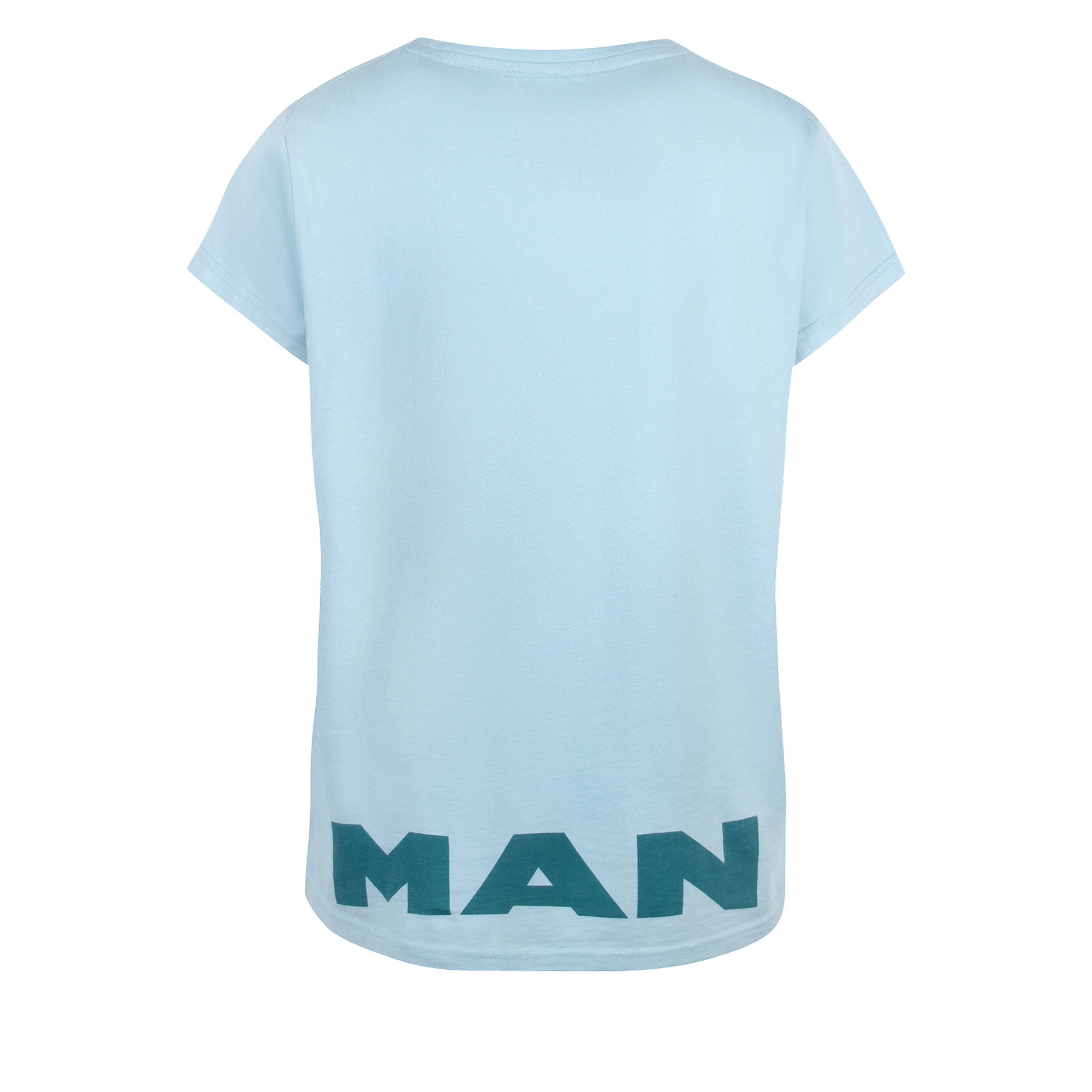Damen T-Shirt Lion arctic blue