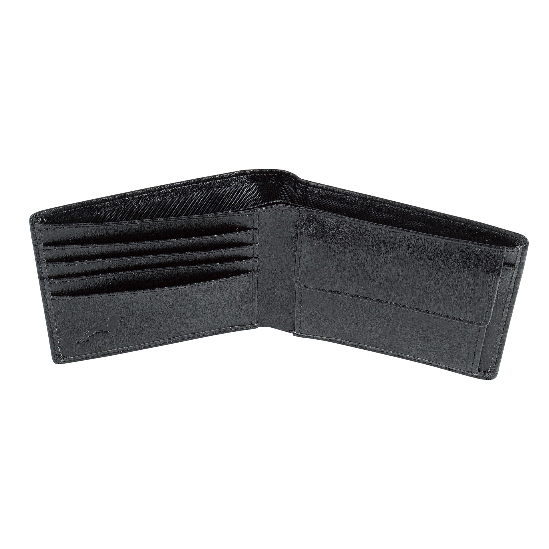 Leder Geldbeutel mit RFID-Schutz