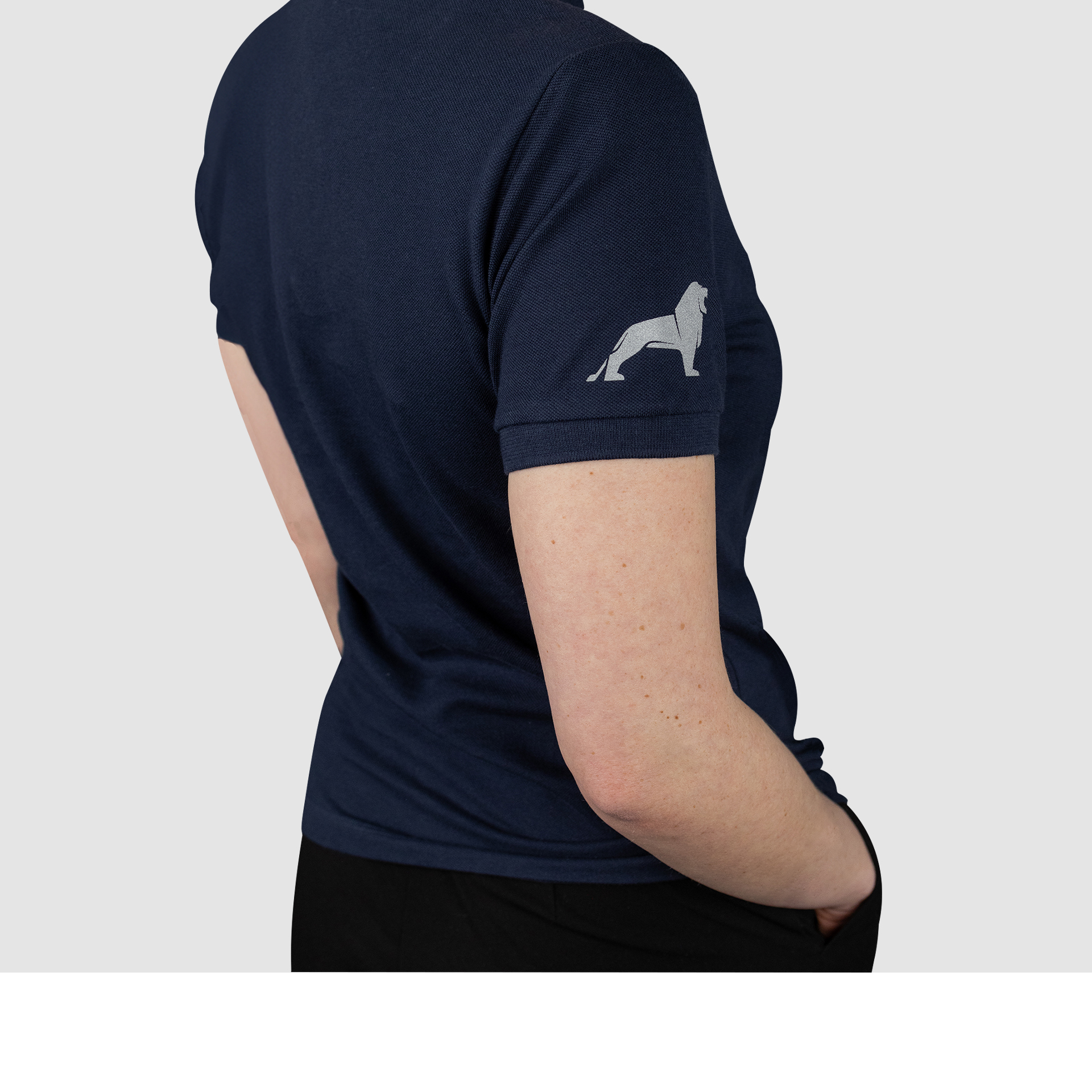 Poloshirt Damen blau